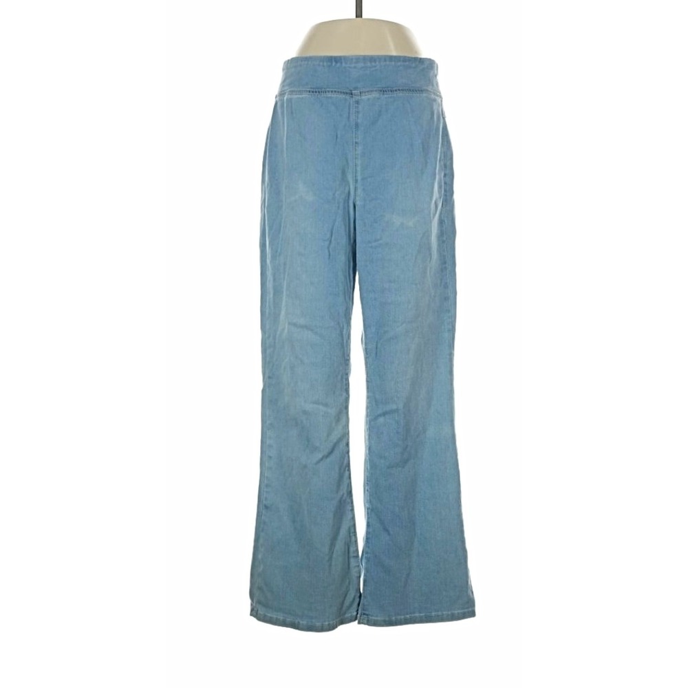 We The Free Light Wash Blue Flared Denim Jeans Womens Size S Solid